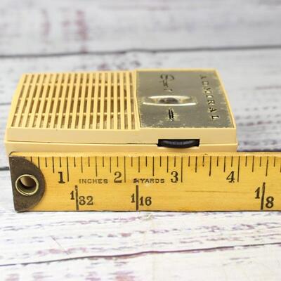 Vintage Admiral Super 7 Portable Pocket Transistor Radio