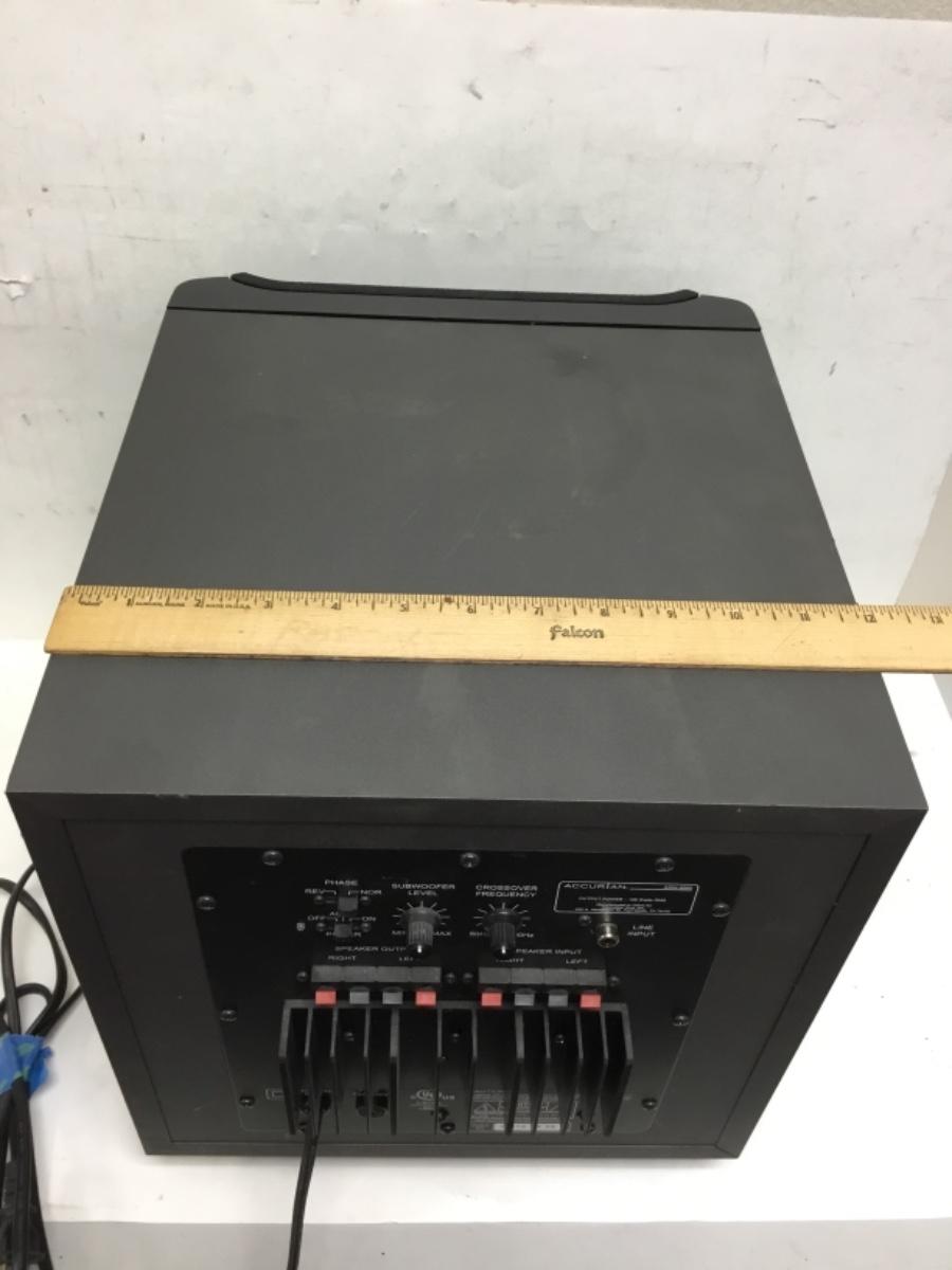 Accurian subwoofer sales