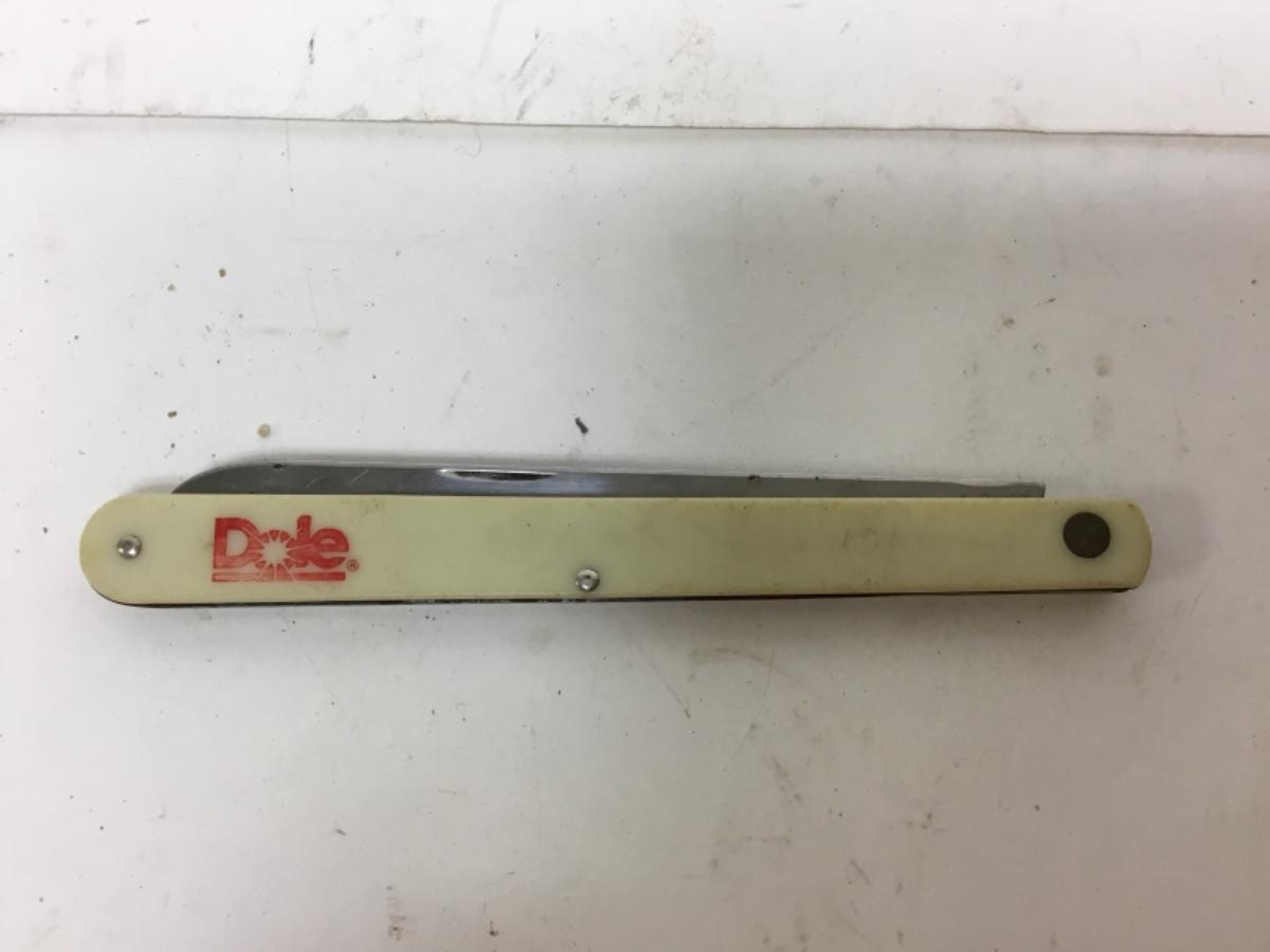 Vintage Dole Pineapple Banana Melon Tester Pocket Knife Box Cutter
