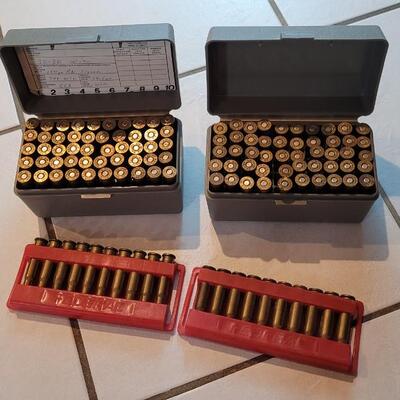 Lot 161: 120 Rounds of 30-30 Rifle Ammunition w/ Cases Included