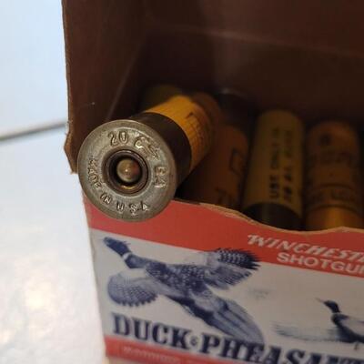 Lot 162: 20 Gauge Shotgun 2 3/4" DUCK & PHEASANT Shells Gun Ammunition