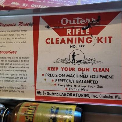 Lot 163: Vintage Rifle and Shotgun Cleaning Kits