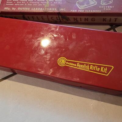 Lot 163: Vintage Rifle and Shotgun Cleaning Kits