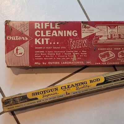 Lot 163: Vintage Rifle and Shotgun Cleaning Kits