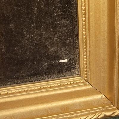 Lot 164: Antique 20" x 16" Eduardian Style Oil Painting Original Frame