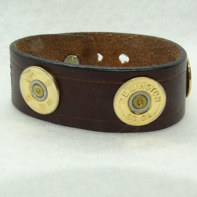 Grand Ole Opry leather bullet bracelet 33 caliber