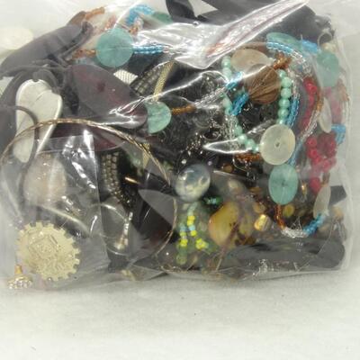 Nice Jewelry Bag Lot - Craft & Wearable Jewels #lot58