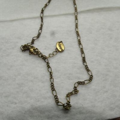 Dainty Paris Charm Necklace, Gold & Silver Tone