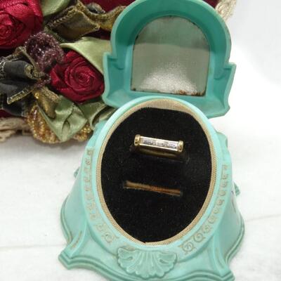 Vintage 1930's Ring Box, Celluloid