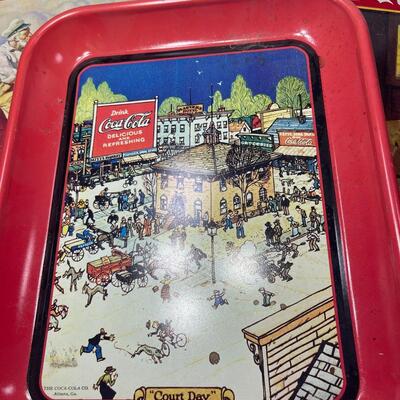 Coca-Cola Vintage trays