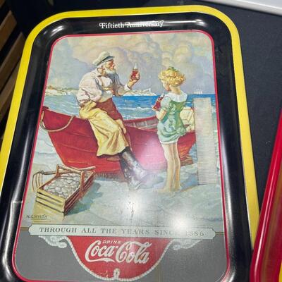 Coca-Cola Vintage trays