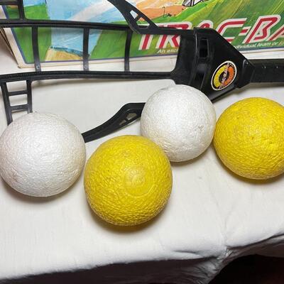 VINTAGE TRAC-BALL RACQUETS & BALLS