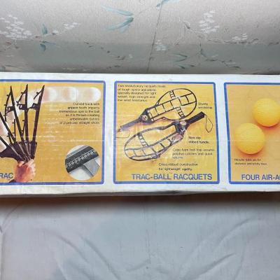 VINTAGE TRAC-BALL RACQUETS & BALLS