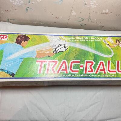 VINTAGE TRAC-BALL RACQUETS & BALLS