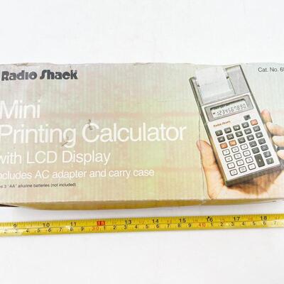 RADIO SHACK EC-3006 MINI PRINTING CALCULATOR
