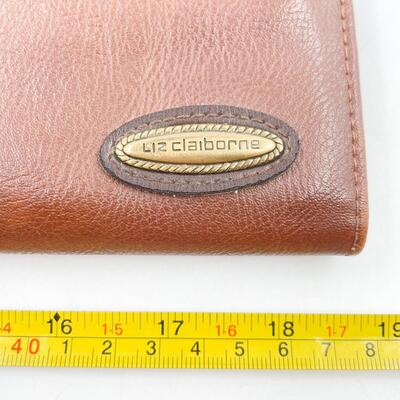 LIZ CLAIBORNE BROWN WALLET