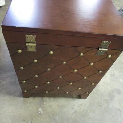 Nailhead Side Table 20