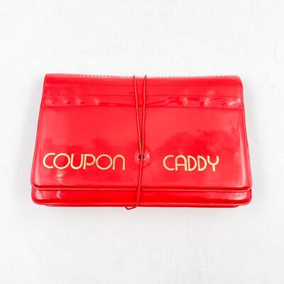 VINTAGE â€œCOUPON CADDYâ€ ORGANIZER WALLET