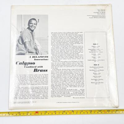 *SEALED* 1966 HARRY BELAFONTE â€œCALYPSO IN BRASSâ€ LSP-3658 VINYL RECORD