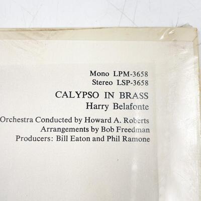 *SEALED* 1966 HARRY BELAFONTE â€œCALYPSO IN BRASSâ€ LSP-3658 VINYL RECORD