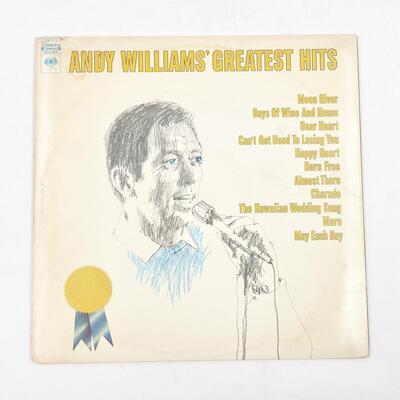 â€œANDY WILLIAMSâ€™ GREATEST HITSâ€ KCS 9979 VINYL RECORD