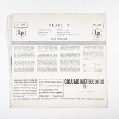 TONY BENNETT â€œCLOUD 7â€ CL 621 VINYL RECORD