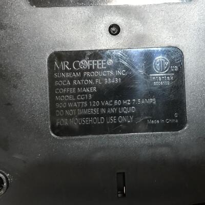 **Mr Coffee 12 Cup Coffeemaker w/Metal Carafe