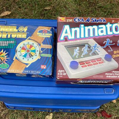 Vintage Games with ANIMATOR and WHEEL OF FORTUNE