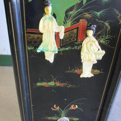 Asian Style Cabinet With Side Door