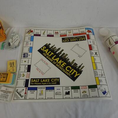 Salt Lake City, The Game of Monogomy, Monopoly Game by Word Publishing
