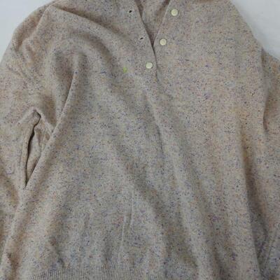 3 Women's Sweaters: Small, KL Collection, DownEast Outfitters