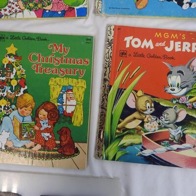 10 Golden Books, Disney, MGM's Tom and Jerry, Sesame Street - Vintage