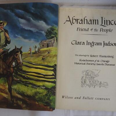 2 Books on Abraham Lincoln, 1940 and 1950  - Vintage