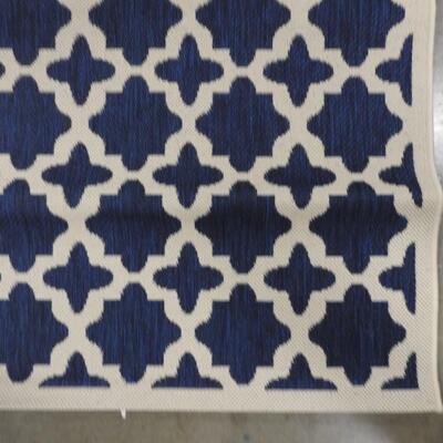 Blue and Tan Rug, 58