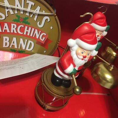 Mr. Christmas Santa's Marching Band Holiday Musical Bell Choir