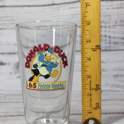 Disney's Donald Duck 65 Year Anniversary Collectible Drinking Glass
