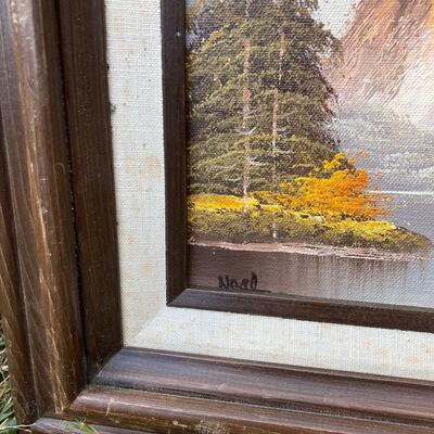 Pair of Original Signed Oil Paintings