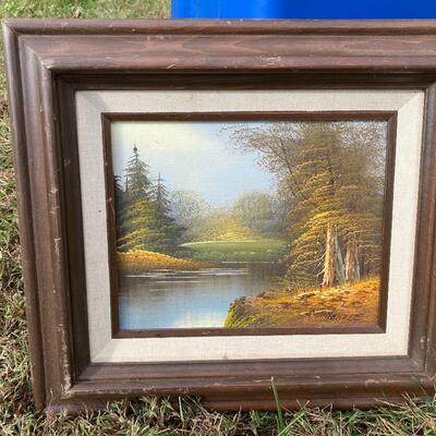 Pair of Original Signed Oil Paintings