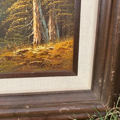 Pair of Original Signed Oil Paintings
