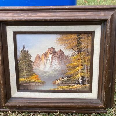 Pair of Original Signed Oil Paintings