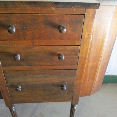 Antique Washington Sewing Cabinet Stand