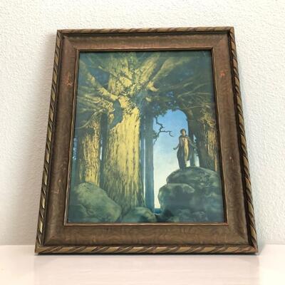 Circa 1910 Jason and the Talking Oak Framed Print by Maxfield Parrish