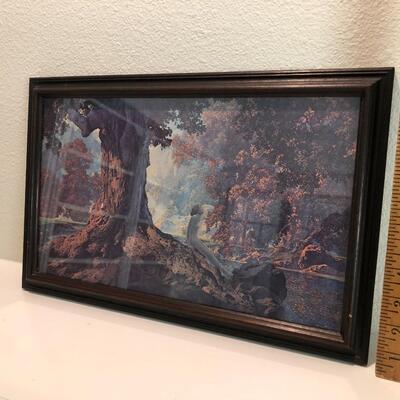 Dreaming by Maxfield Parrish Antique Framed Print