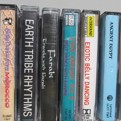 Box Lot Of Various Cassette Tapes