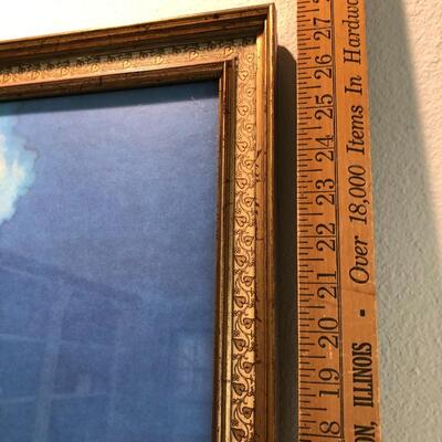Gorgeous Framed Ecstasy by Maxfield Parrish Neo-Classical Print