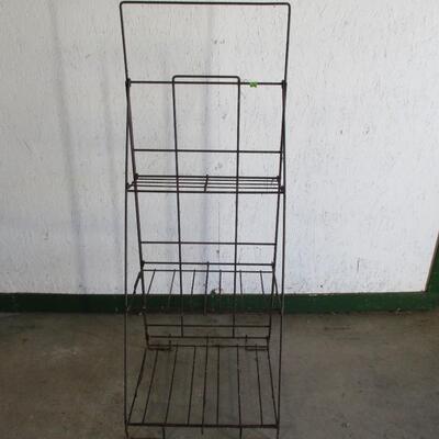 Metal Plant Stand - Folds Up