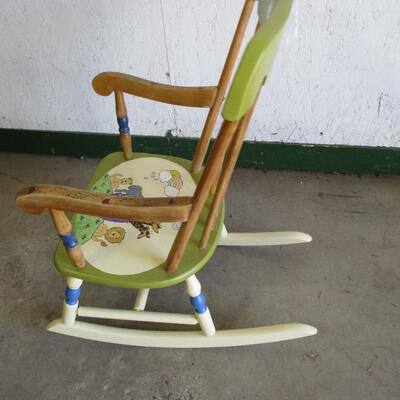 Painted Childs Rocker