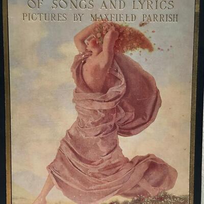 1911 Book The Golden Treasury of Songs and Lyrics Pictures by Maxfield Parrish