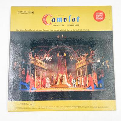 ORIGINAL BROADWAY CAST â€œCAMELOT THE MUSICALâ€ KOL 5620 VINYL RECORD