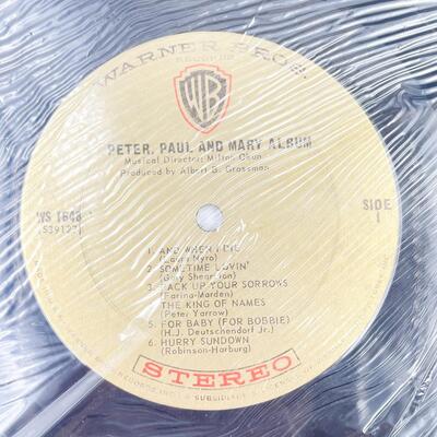 â€œPETER, PAUL AND MARY ALBUMâ€ 1648 VINYL RECORD